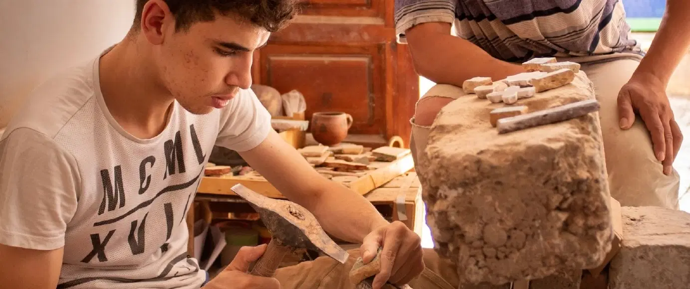 Craft & Design Tour in Marrakesh: Visit artisan studios, try techniques & see crafts meet design.