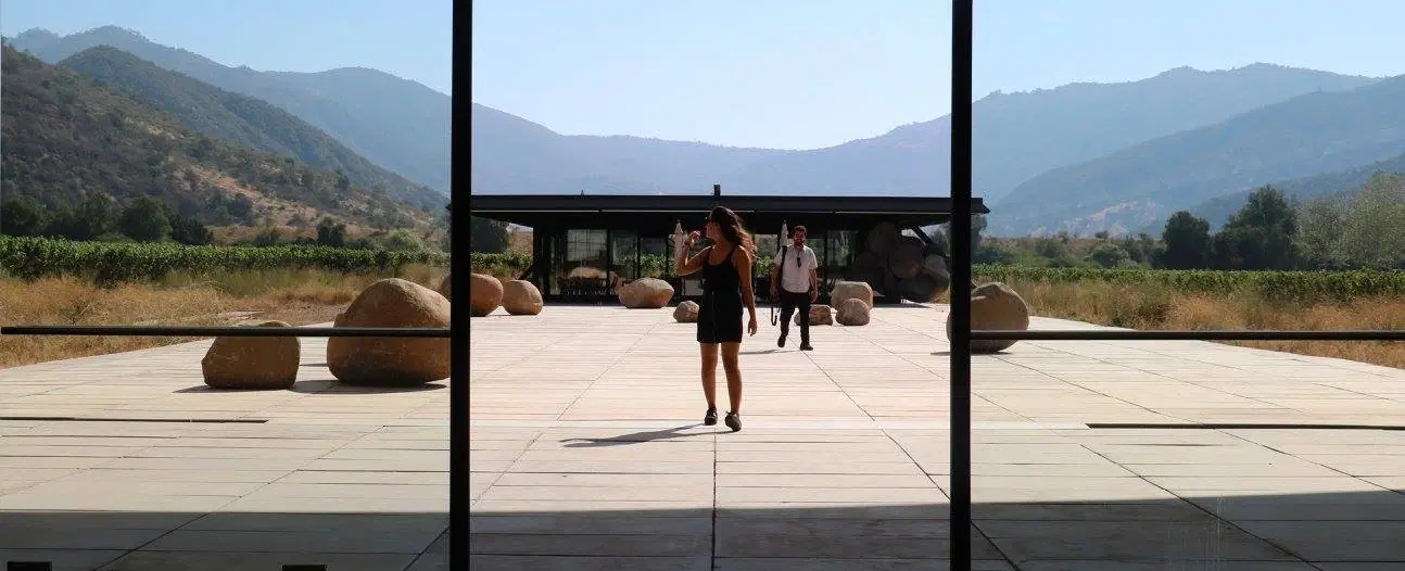 Architectural Day Trip from Santiago and Wine Tasting at Chile's premium luxury sustainable winery.