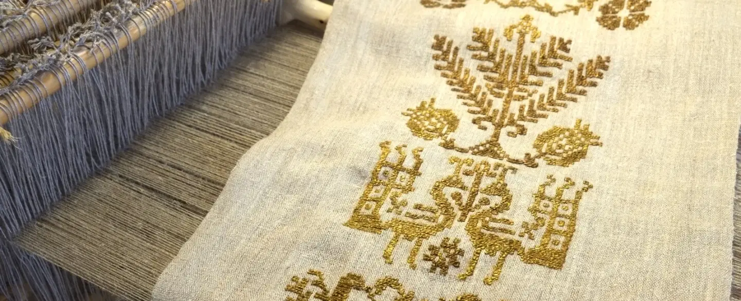 Sea Silk (Byssus) Weaving Experience in Sardinia at a Textile Atelier in a Traditional Medau.