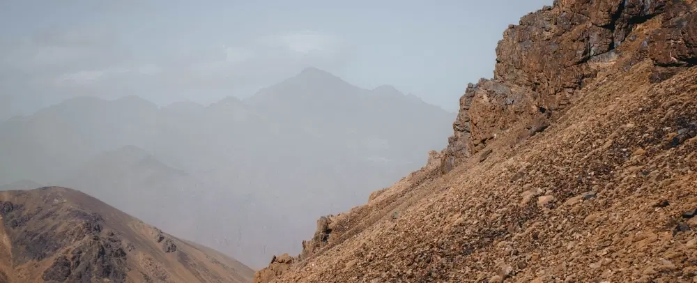 Hiking Trek to summit Mount Toubkal with two nights' stay in the Atlas Mountains, near Marrakesh.