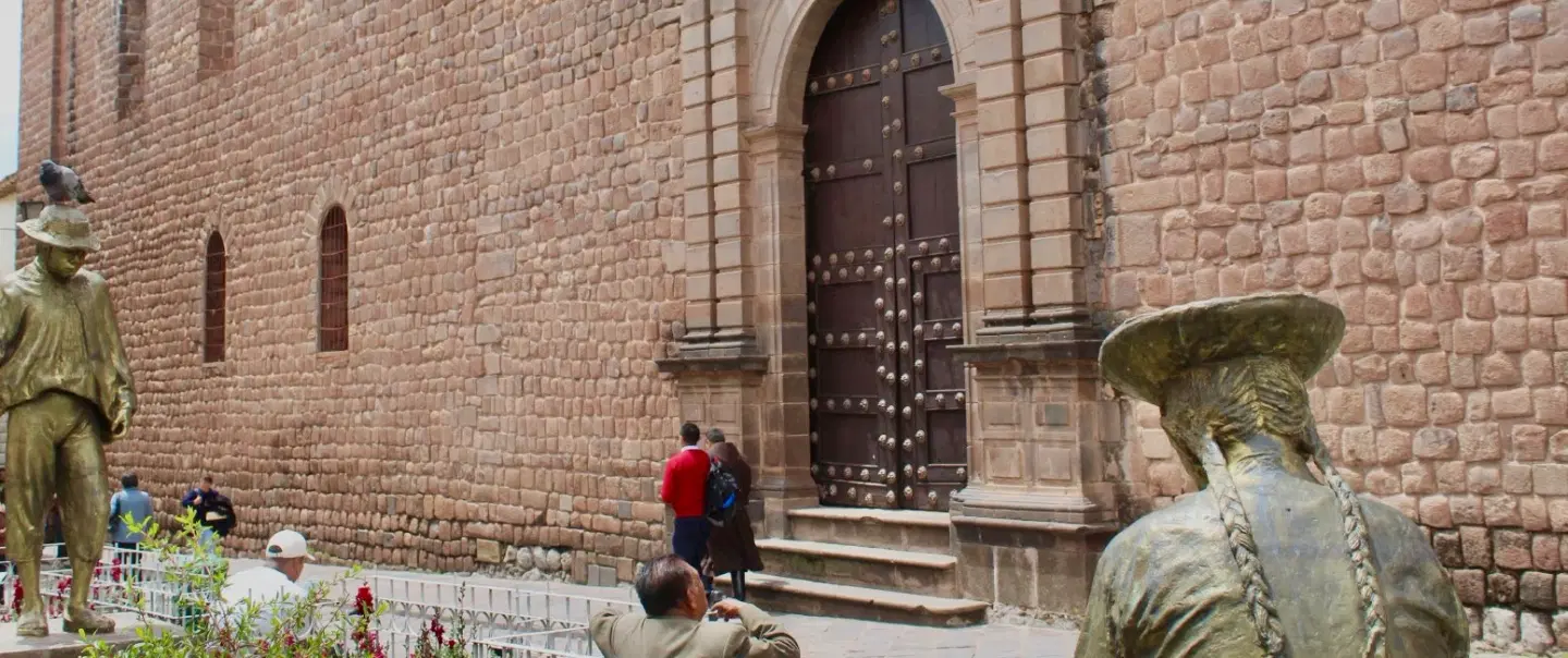 Walking Tour in Cusco exploring Qoricancha and Santa Catalina sacred sites with local archaeologist.