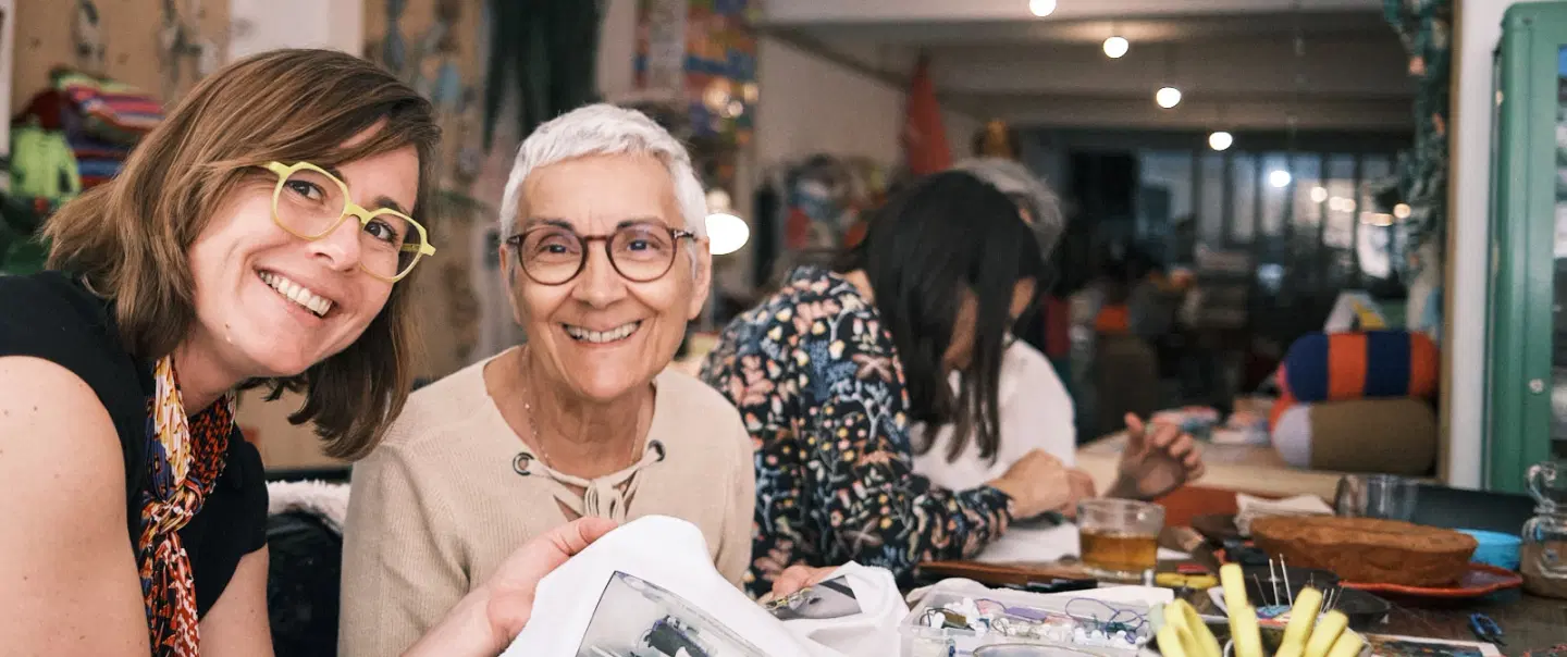 Social Impact Tour in Lisbon with A Avó Veio Trabalhar grannies—embroidery, stories, and connection.