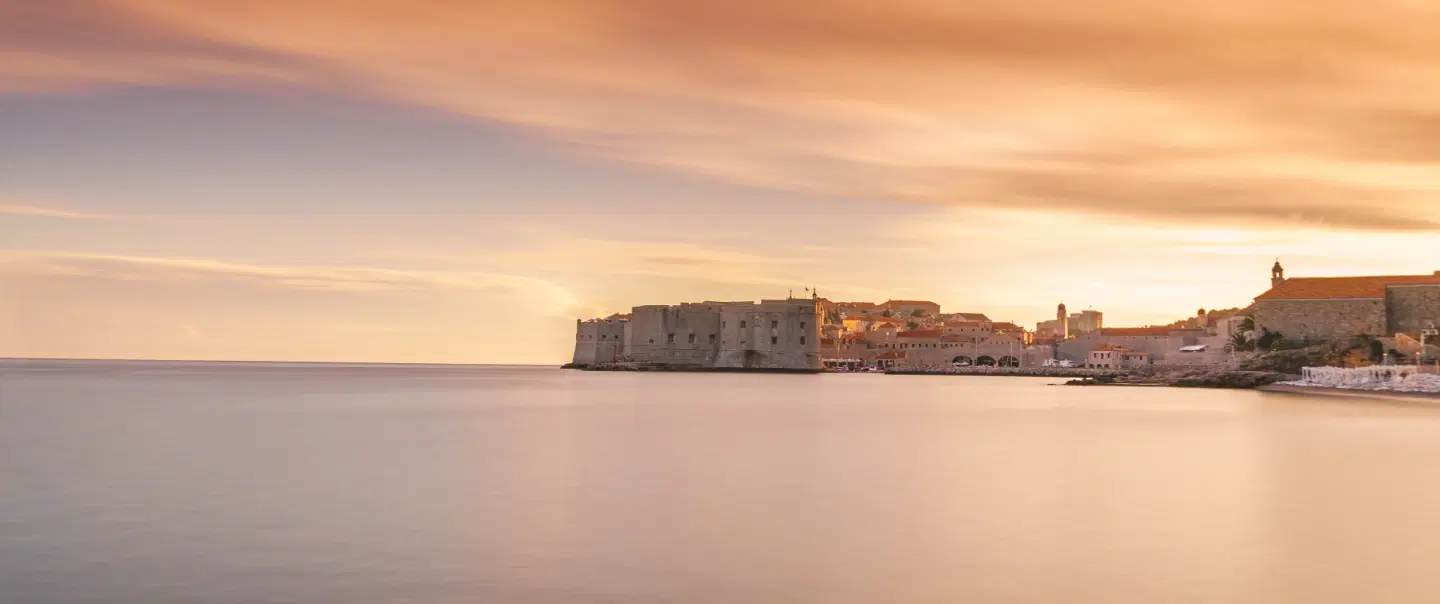 Dusk in Dubrovnik