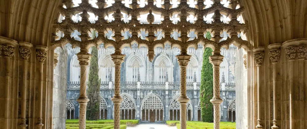 Day Trip from Lisbon to Alcobaça, Coz & Batalha Monasteries exploring Portugal’s royal, sacred past.