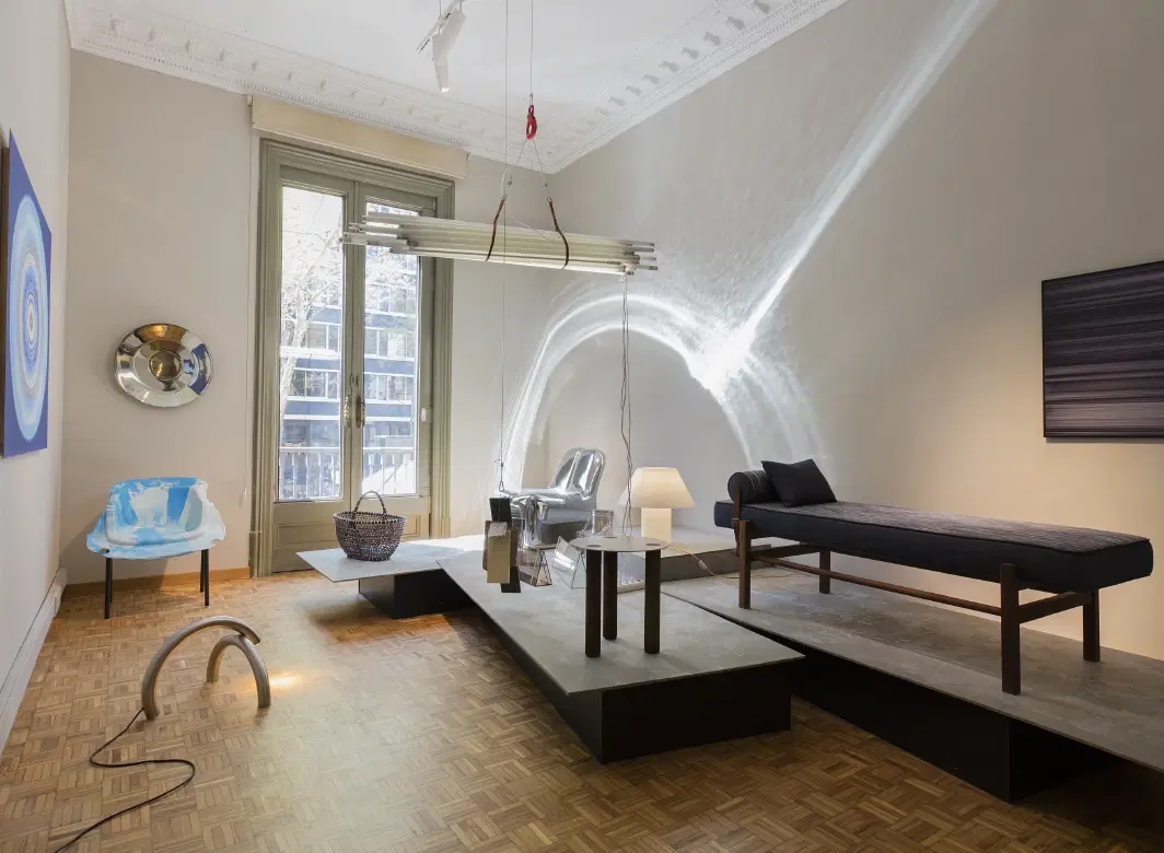 Contemporary Design Tour at a gallery in Barcelona for an immersive look at Spanish art and design.