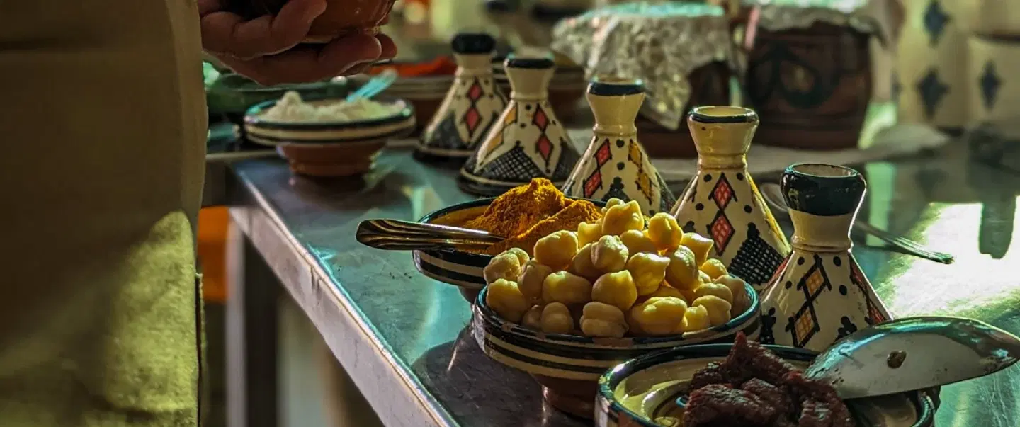 Cooking Class in Marrakesh: Private access to Amal Center with local cuisine & social mission.