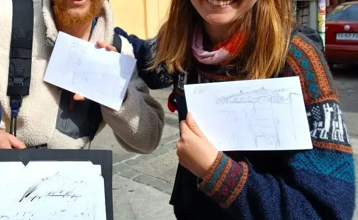 Sketching Tour in Valparaíso, Chile with an architect—explore and draw Cerro Alegre and Concepción.