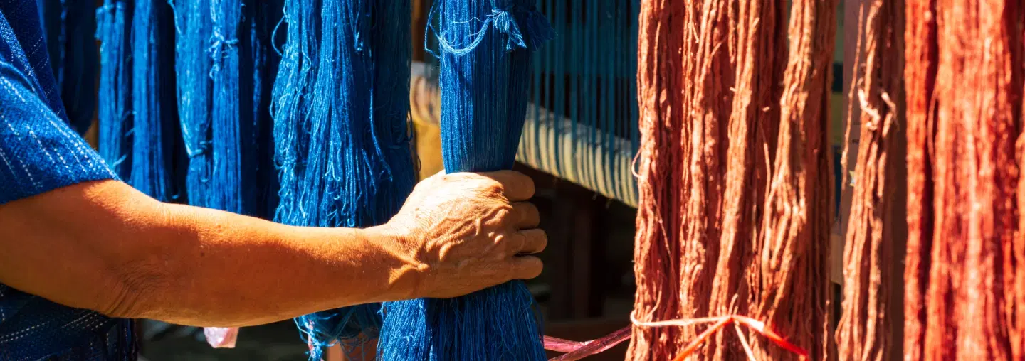 Craft Tour in Istanbul exploring Turkish textile traditions and hands-on natural dyeing techniques.