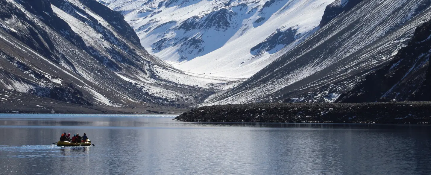 Floating in the Andes