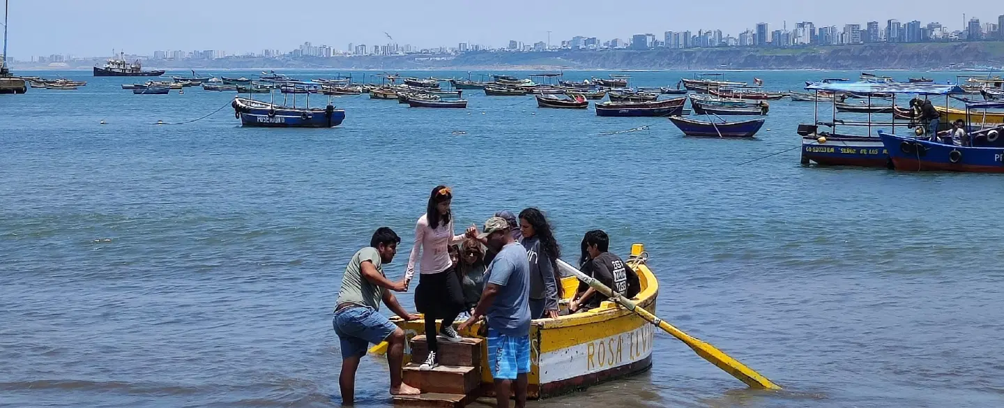 Among Fishermen in Chorrillos