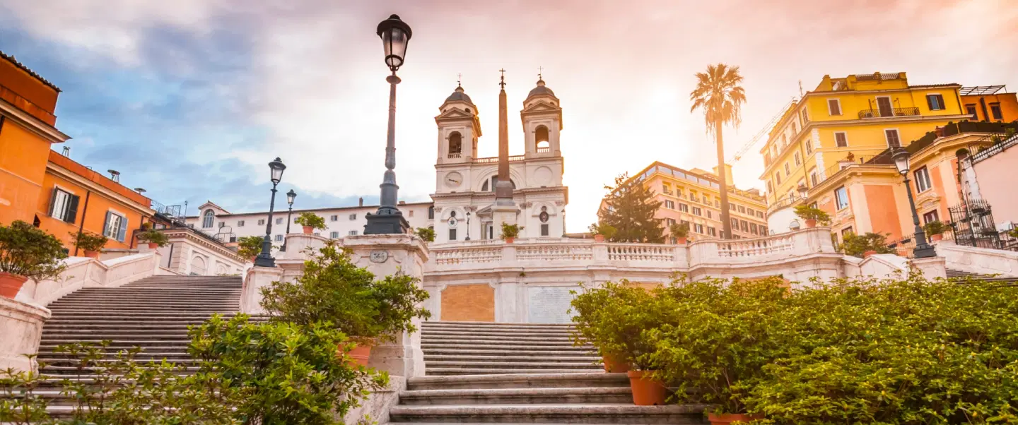 Walking Tour in Rome following Emily in Paris and visiting iconic filming spots across the city.