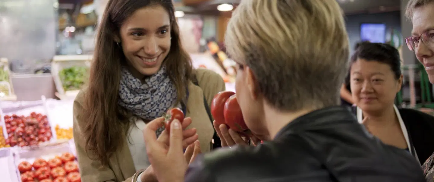 Cooking Workshop in Barcelona with chef-led tapas class, Santa Caterina Market tour and tastings.