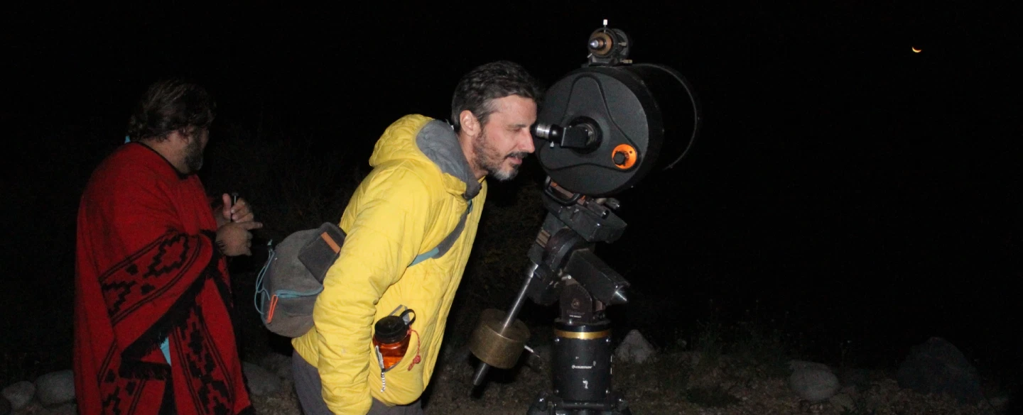 Stargazing Tour in Los Andes near Santiago Chile to learn how Indigenous cultures saw the sky