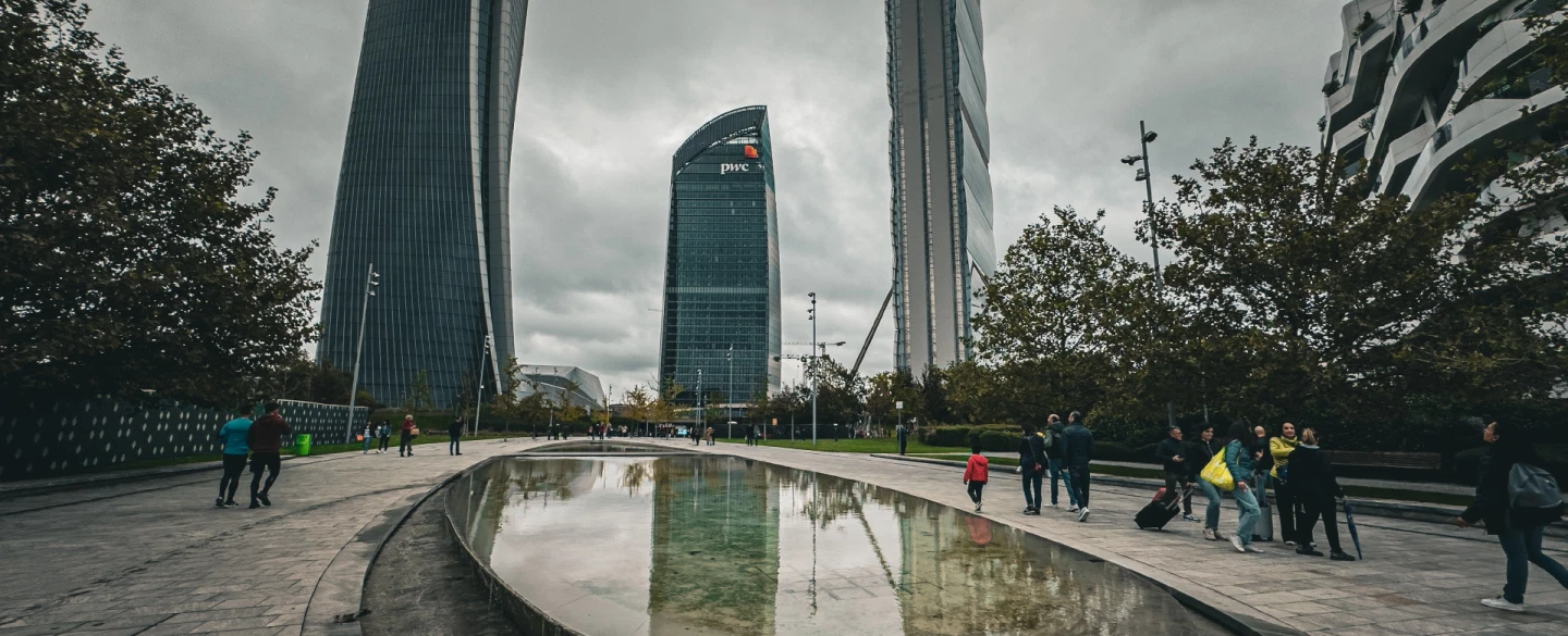 Photo Walk in Milan’s CityLife district, capturing modern towers, curves, and urban geometry.