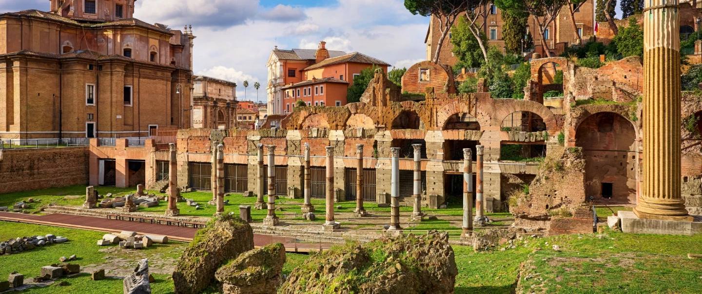 Walking Tour in Rome through the Colosseum and Forum exploring stories of power and imperial glory.