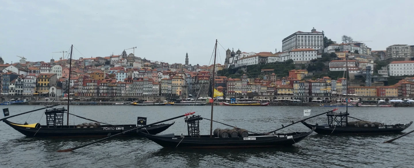 Porto Walking Tour in Ribeira district along the Douro with cod lunch and Port wine tasting.