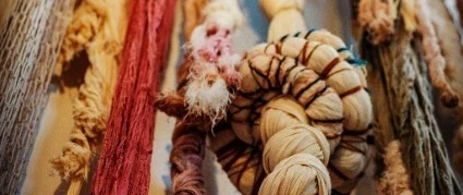 Lima Quipu Workshop with a Peruvian Artist in Barranco, knot-tying and ancestral storytelling.