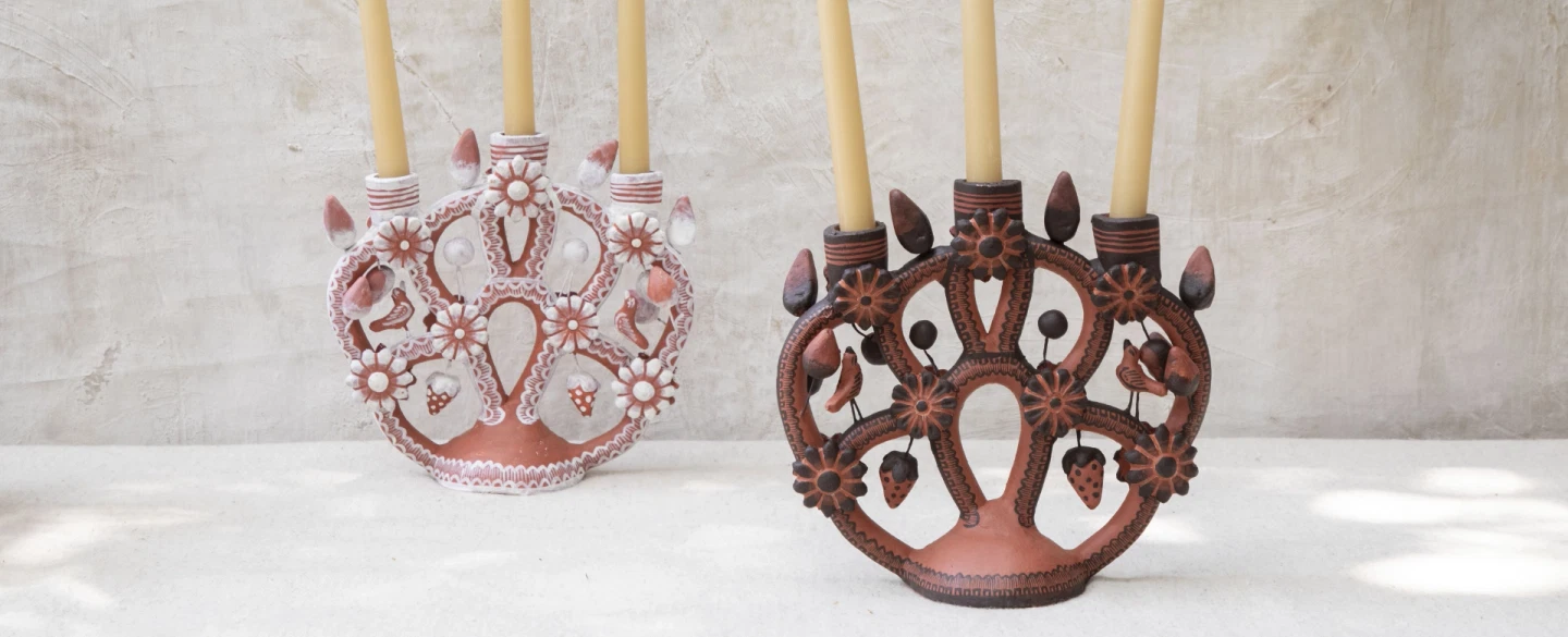Craft Experience in Mexico City exploring Árbol de la Vida Tree of Life ceramics and artisans.