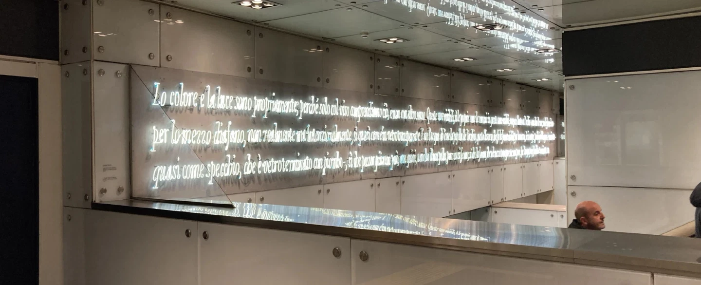 Full-day art tour of Naples' metro stations with architect who worked on them and art never built.