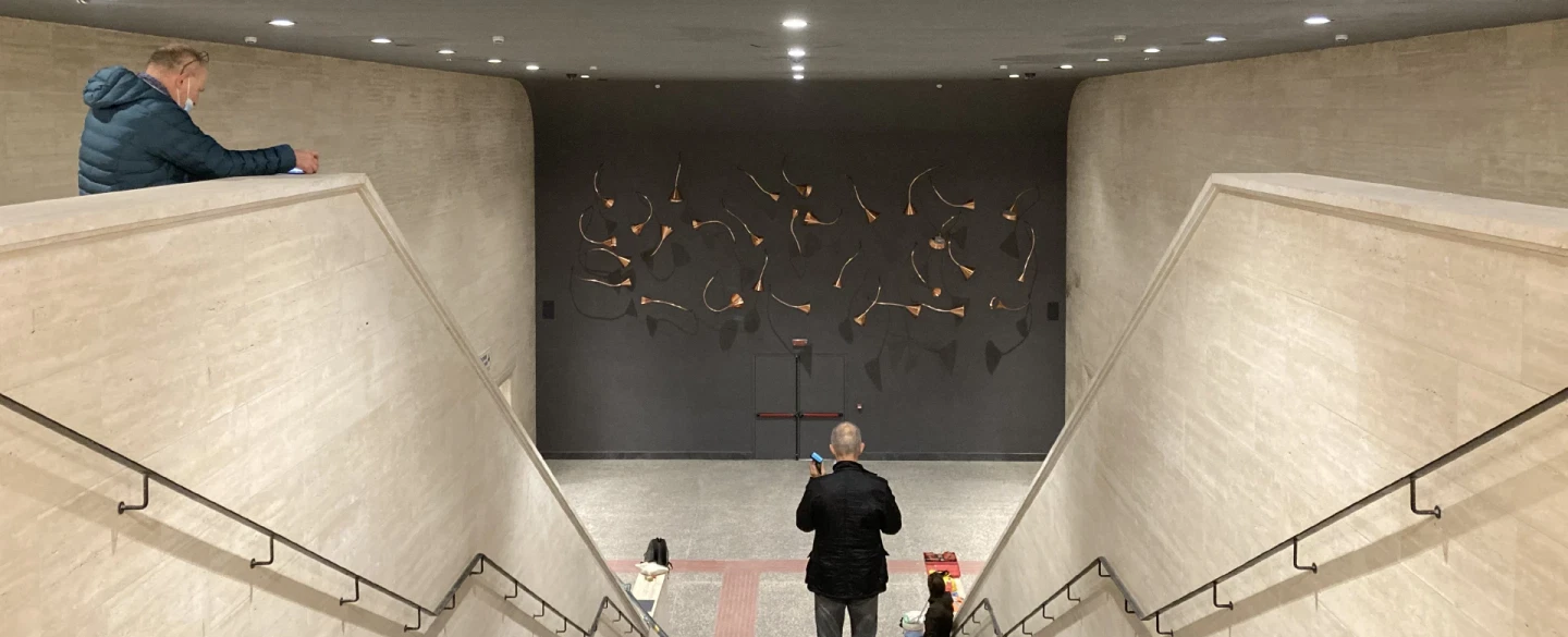 Full-day art tour of Naples' metro stations with architect who worked on them and art never built.