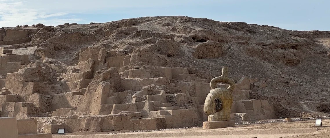 Archaeology Tour in Lima with Larco Museum treasures and Mateo Salado pyramids and ancient ruins.