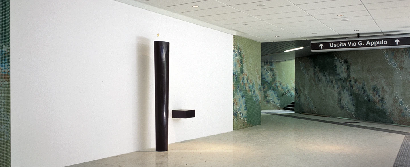 Full-day art tour of Naples' metro stations with architect who worked on them and art never built.