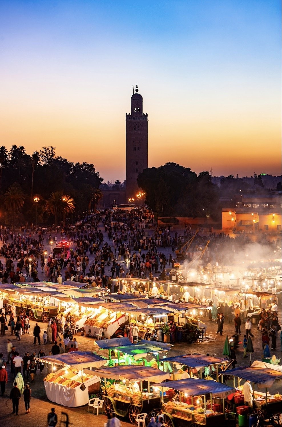 Djemaa El-Fna Rooftop Bar in Marrakesh | Morocco - Travel Story