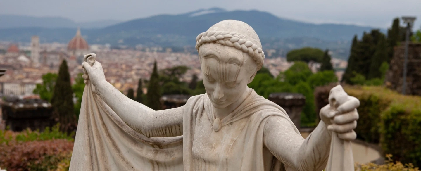 Walking Tour in Florence exploring the rich history, art, and stories of the Porte Sante Cemetery.