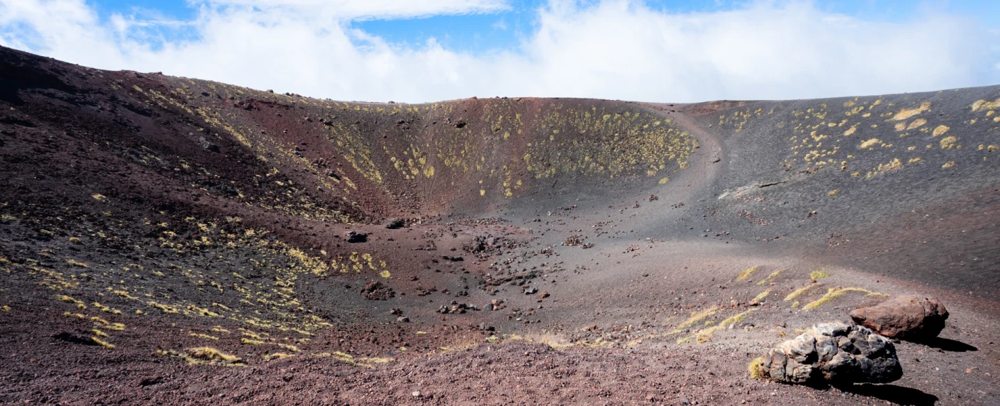 Film Experience & guided hike on Mount Etna, Sicily near Taormina: real-world Mustafar of Star Wars.