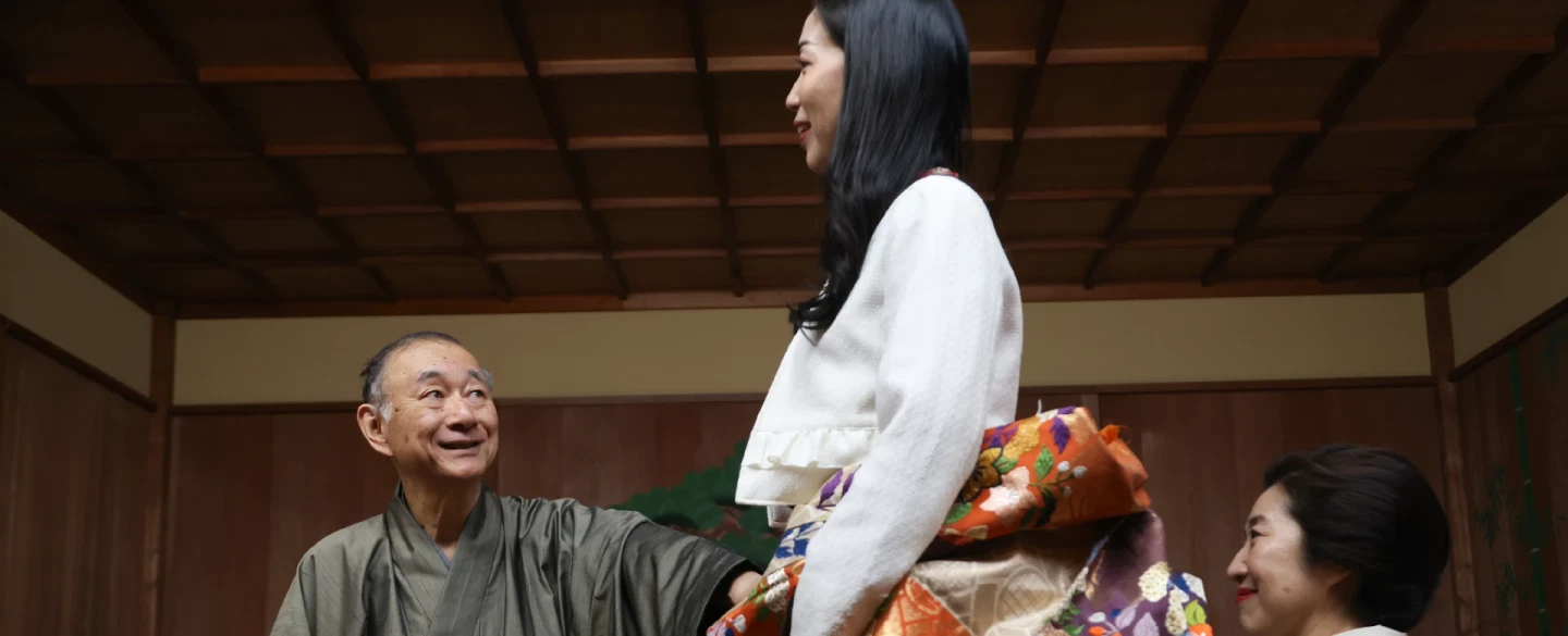 Private Noh Performance & Conversation in Kyoto at the home of an English-Speaking Certified Master.