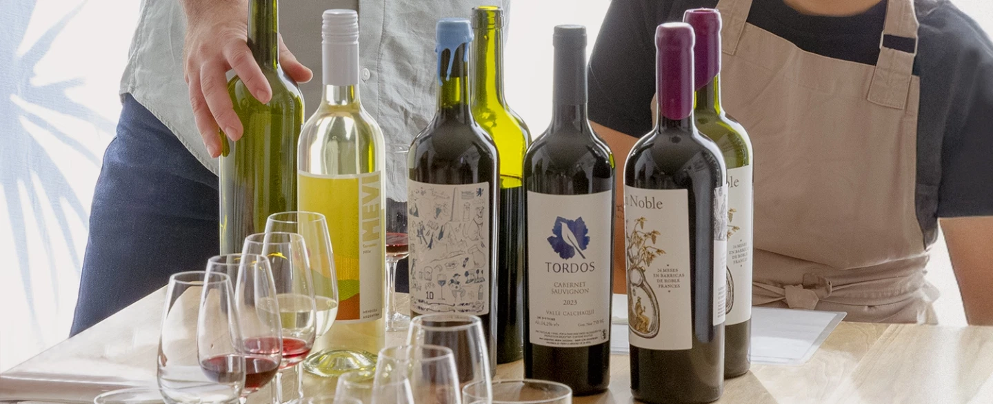 Dining Experience in Buenos Aires enjoying a curated five-course Argentine menu with wine pairings.