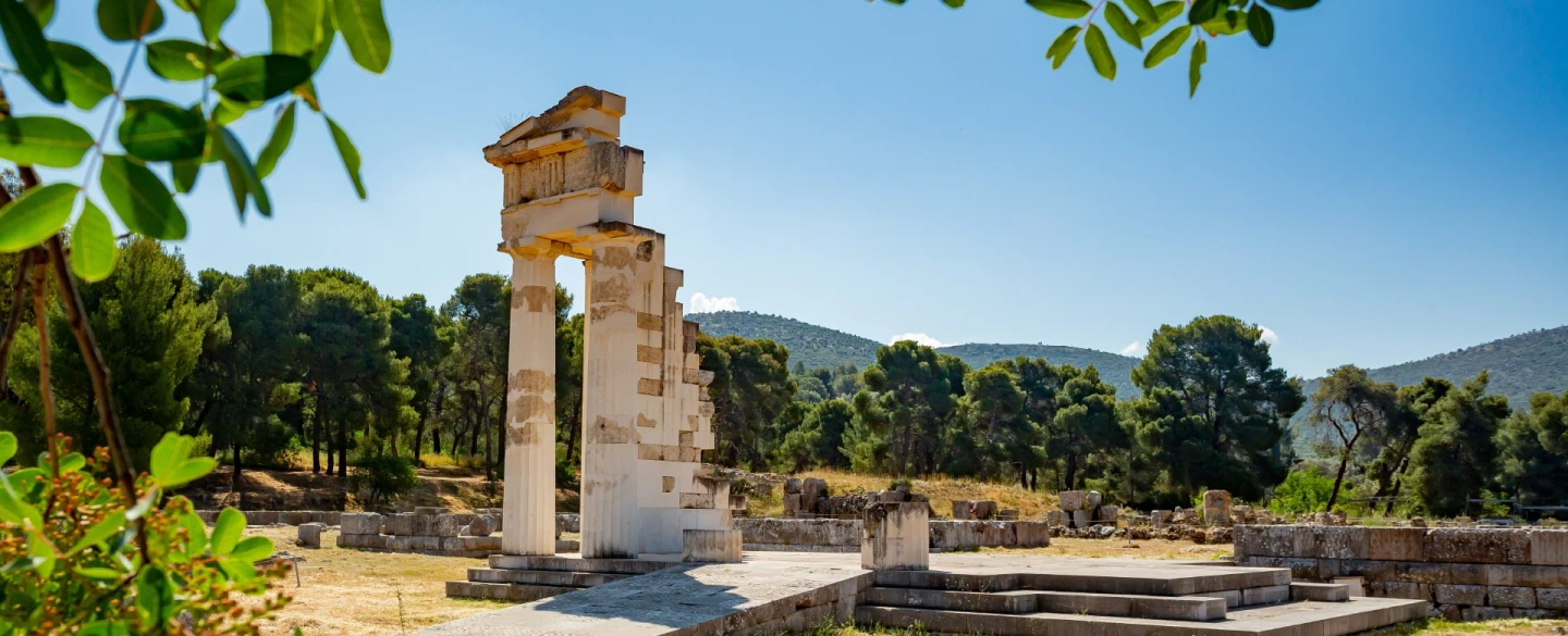 Theater Experience in Epidaurus as day trip from Nafplio or Athens: myths through play and staging.