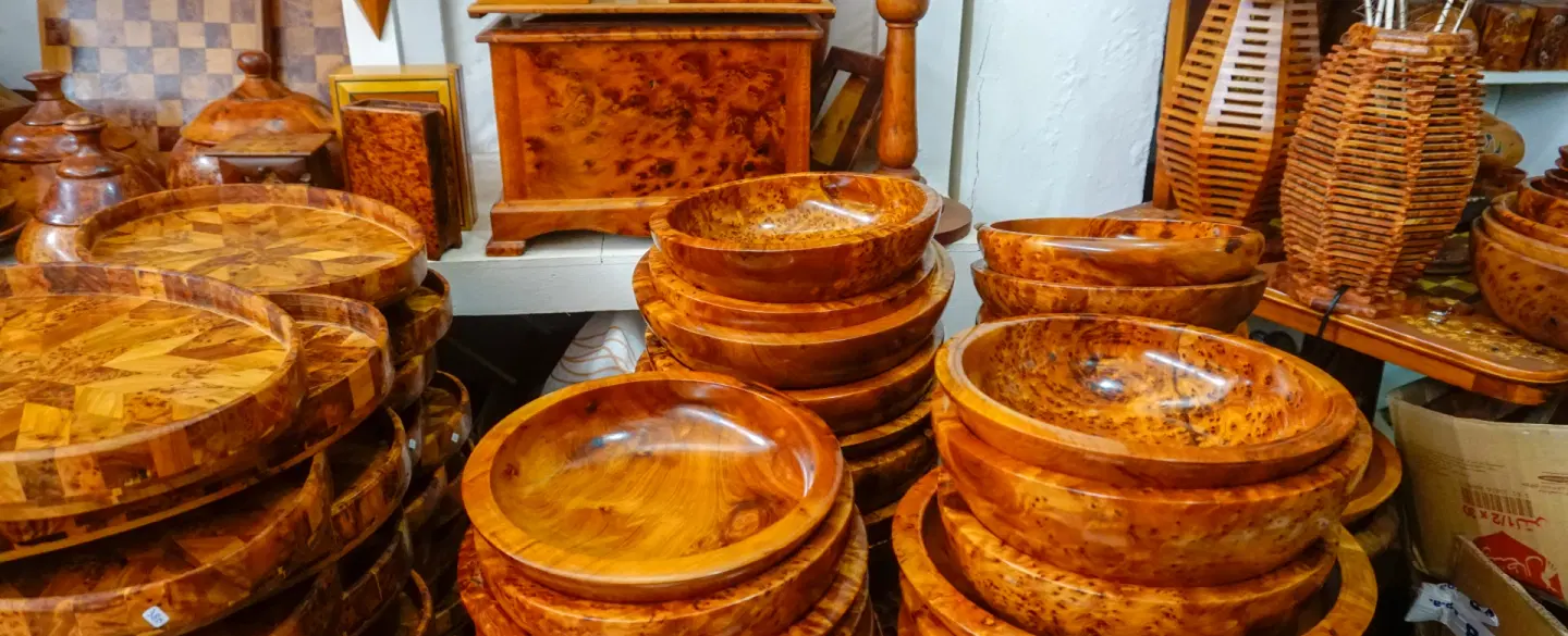 Artisan Tour in Essaouira: Meet master woodworkers, local painters and explore street murals.