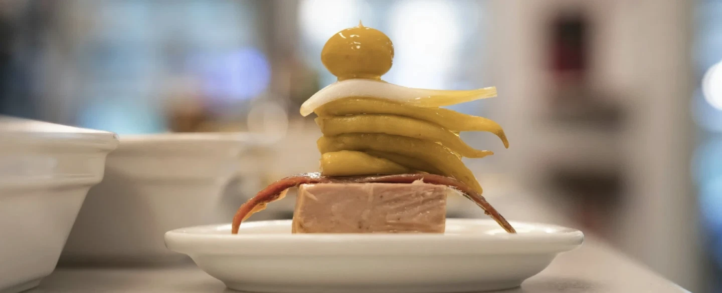 Gourmet Tapas Tour in Madrid’s Chamberí: award-winning dishes, vermouth, and modern Spanish cuisine.