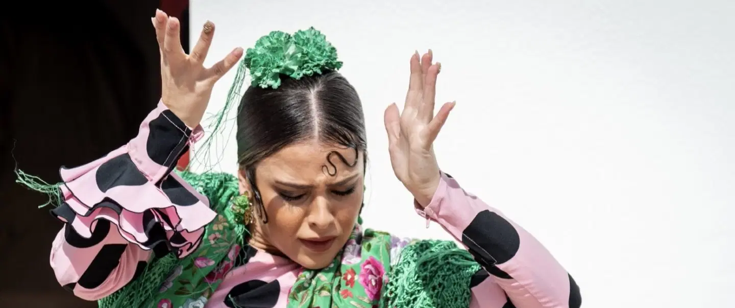 Sevillanas Dance Class in Seville taught by flamenco dancer, with cultural context & live technique.