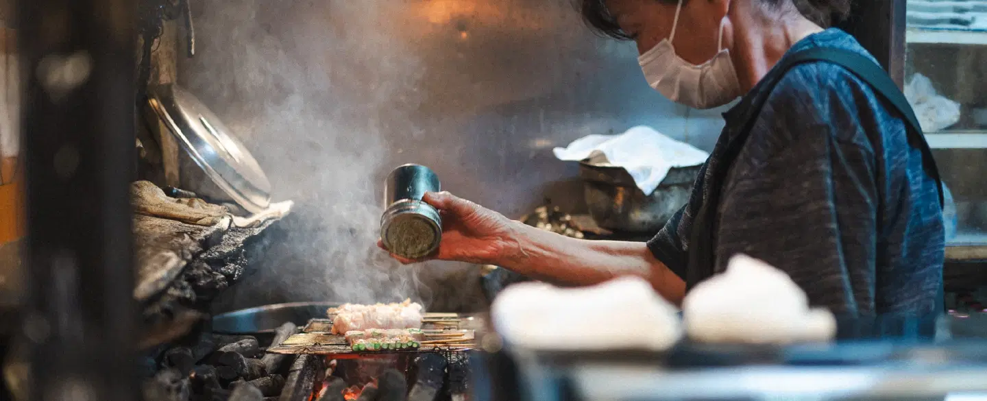 Food Tour in Tokyo with local yakitori, rare local access, and Golden Gai drinks in Shinjuku.