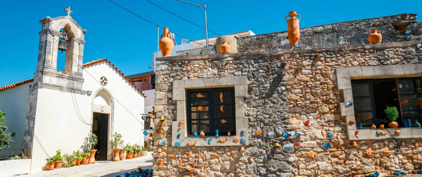 Hiking Tour from Rethymno, Crete: Ancient Eleftherna, olive groves, rural villages, and local life.
