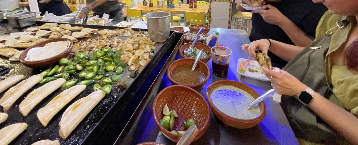 Guadalajara Food Walking Tour of Mercado Libertad, historic center, and artisanal tequila tasting.
