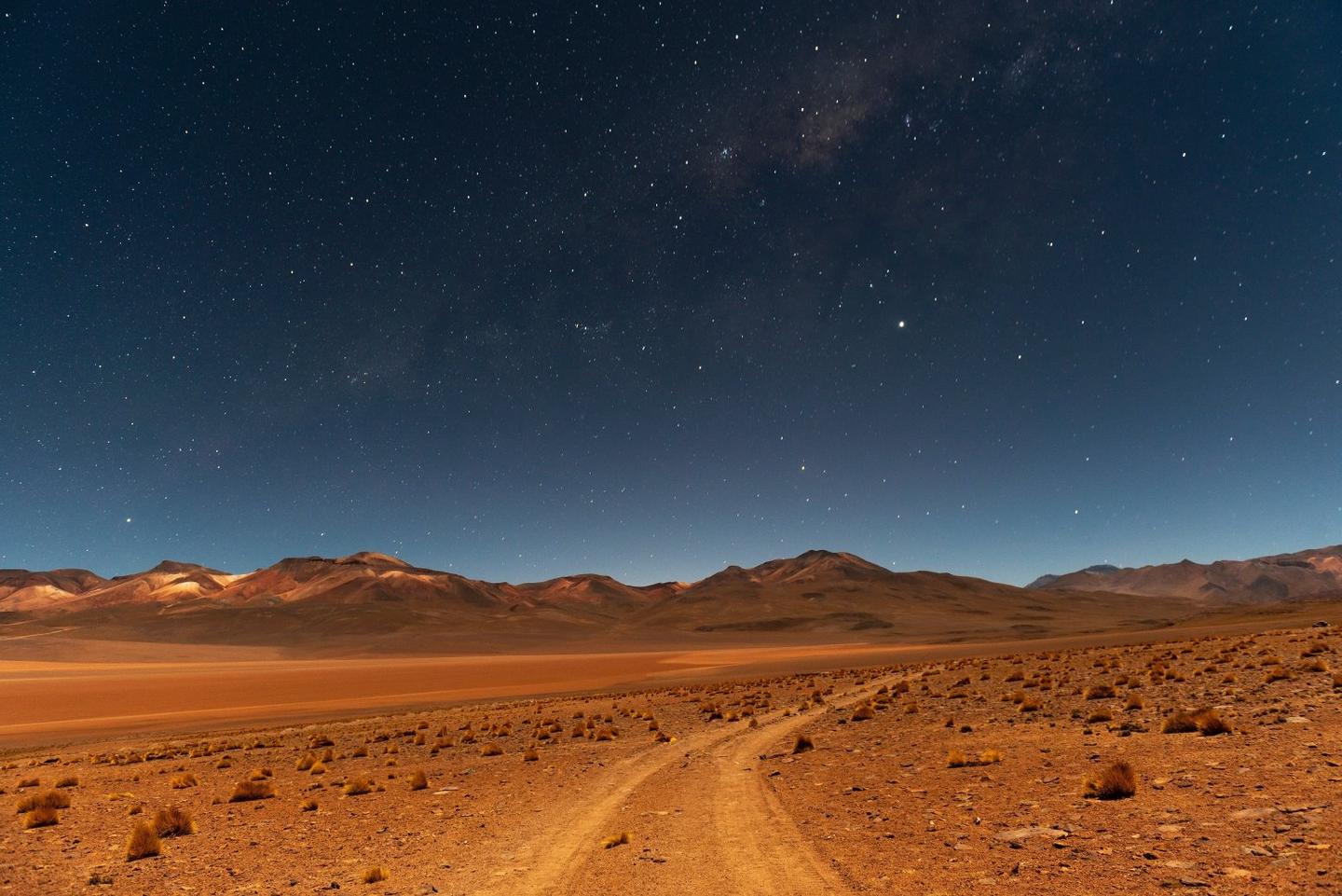 3 days in the Atacama Desert exploring clay, salt flats, flamingos, stars, geysers, and springs.