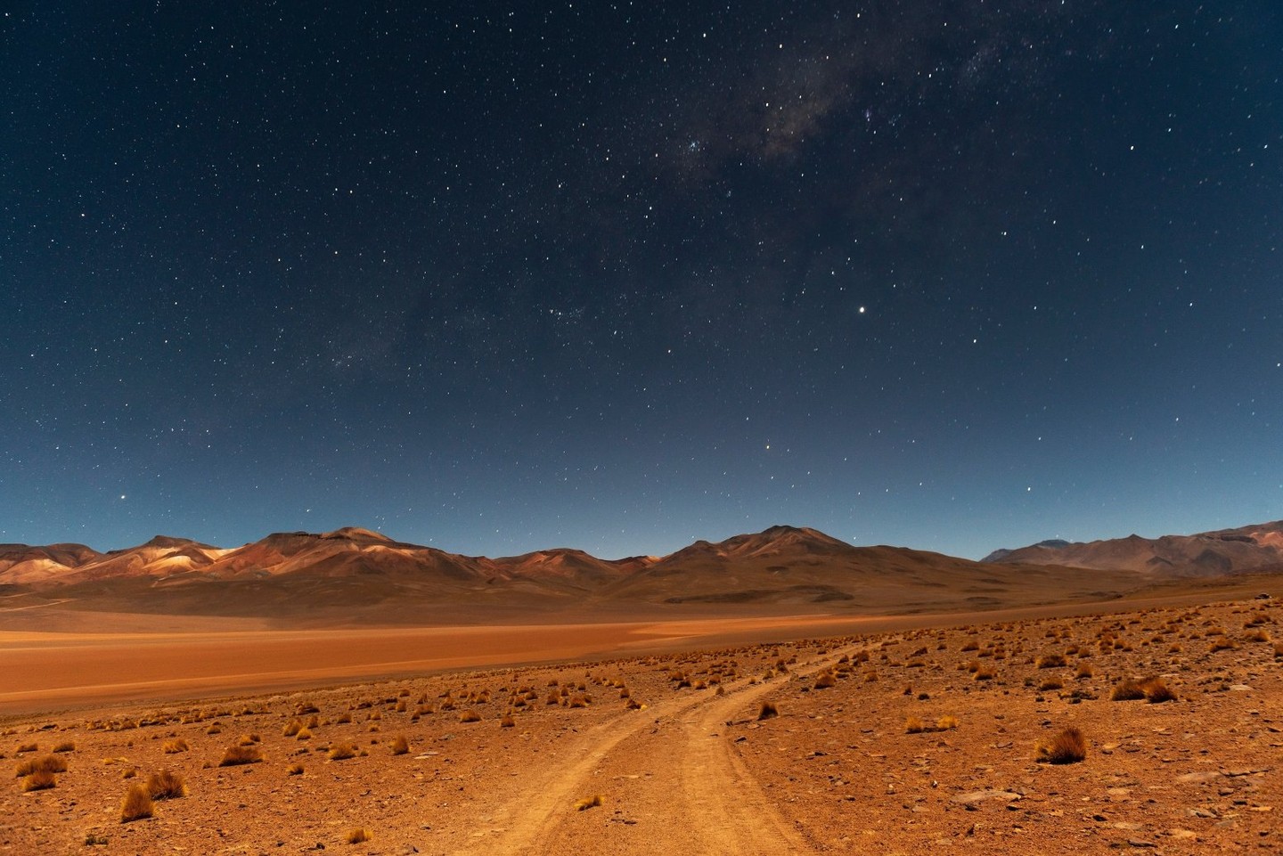 3 days in the Atacama Desert exploring clay, salt flats, flamingos, stars, geysers, and springs.
