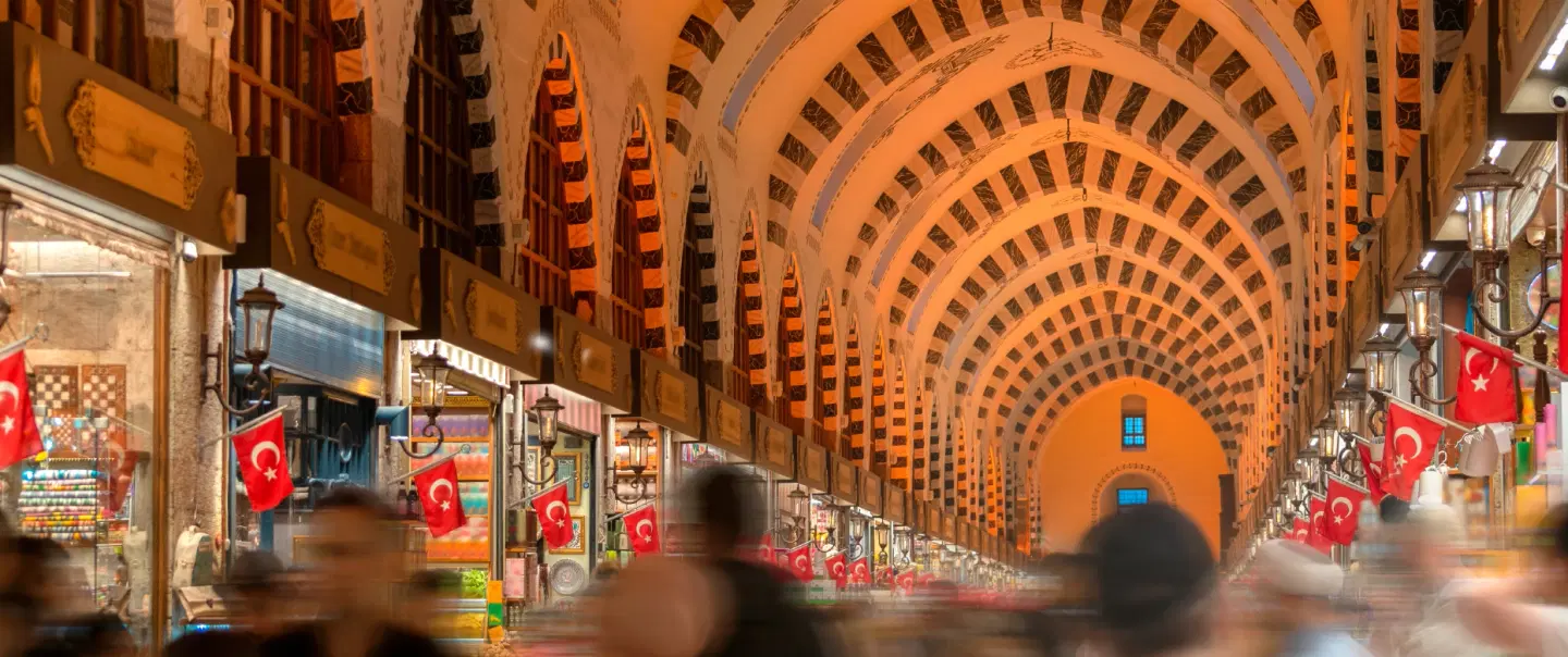 Walking Tour and Ferry Trip exploring trade stories and food culture surrounding Istanbul’s markets.