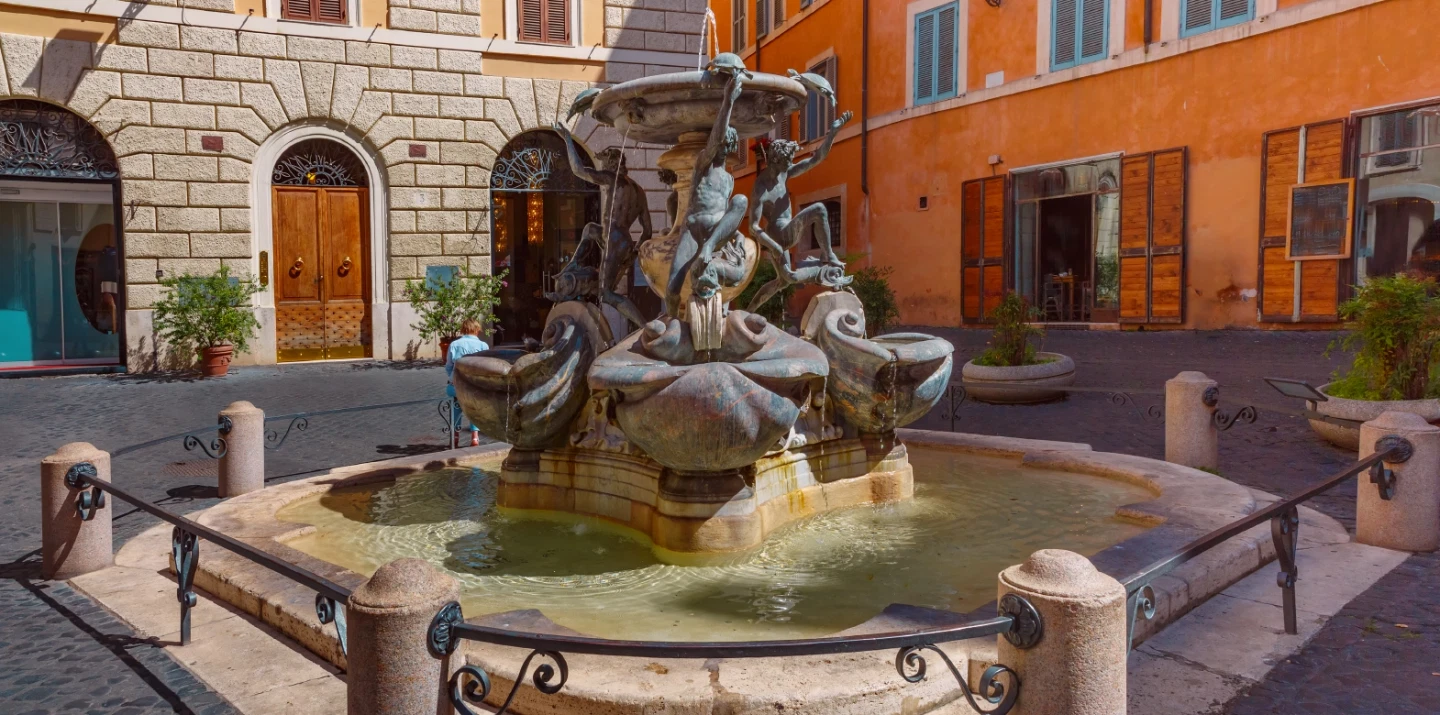 Walking Tour in Rome following Emily in Paris and visiting iconic filming spots across the city.