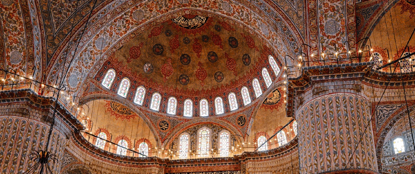 Walking Tour in Istanbul of Ottoman highlights: Topkapı Palace, Blue Mosque, art and heritage.