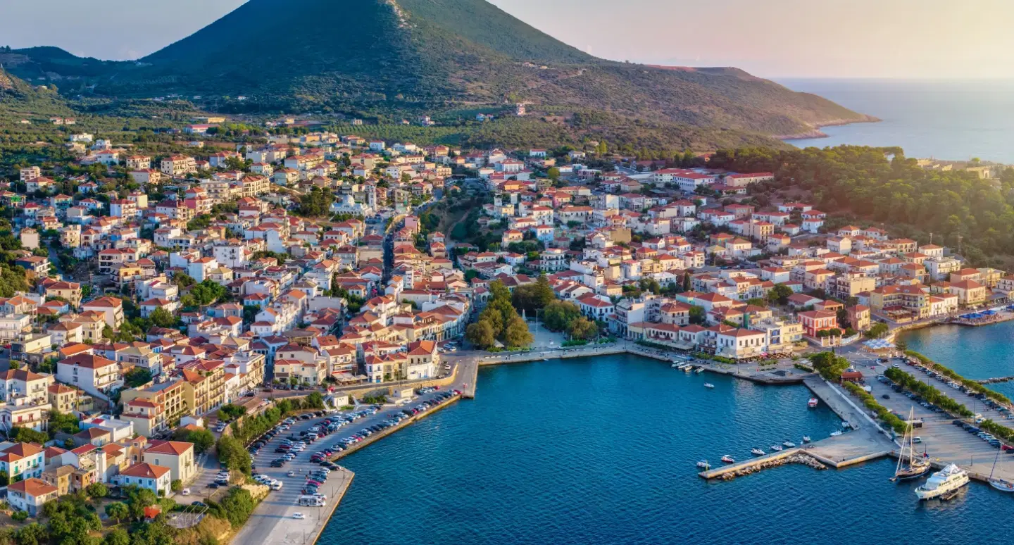 A road trip itinerary through the Peloponnese linking ancient sites, coastal roads and wine regions.