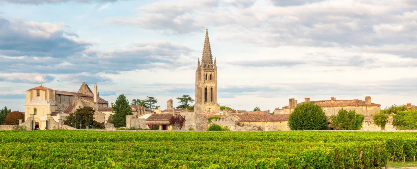 Wine Tasting in Saint-Émilion near Bordeaux: Visit classified vineyards and UNESCO heritage sites.