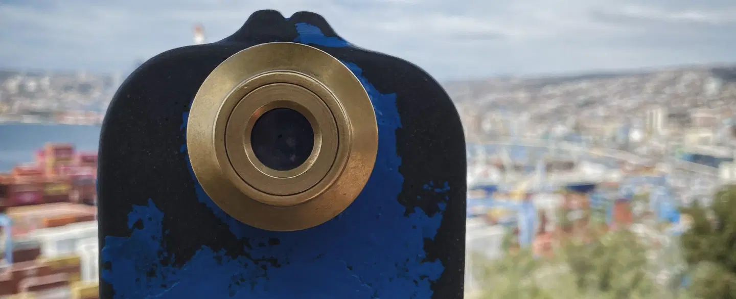 Photography Walk through Playa Ancha in Valparaíso, Chile with colorful hillside & local landmarks.