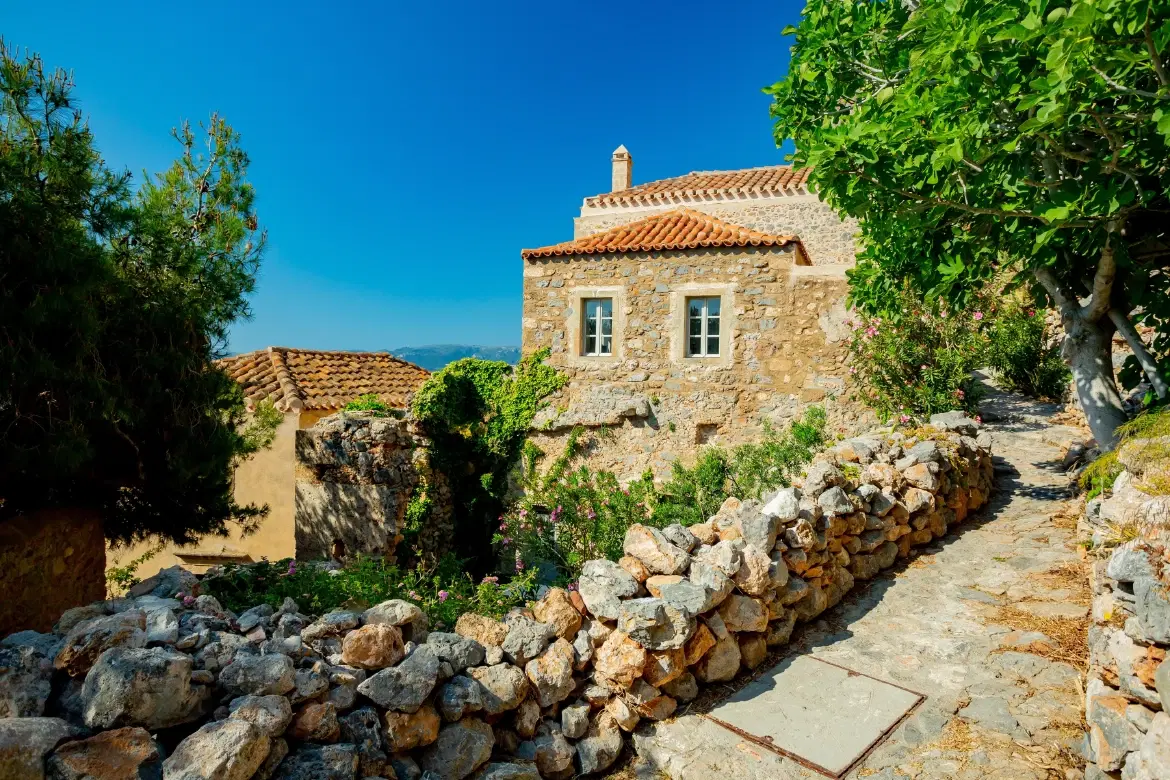 A road trip itinerary through the Peloponnese linking ancient sites, coastal roads and wine regions.
