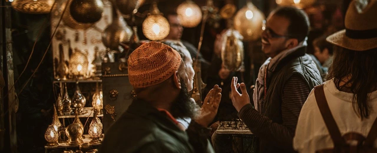 Cultural Tour in Marrakech: Explore UNESCO-listed Medina, meet artisans & photograph souk crafts.