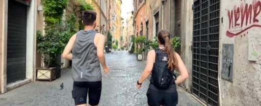 Running Tour in Rome at dawn: Jog past Spanish Steps, Trevi Fountain, Pantheon & Piazza Navona.