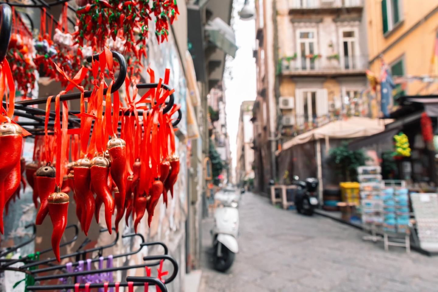 3 days in Naples uncovering ancient tunnels, Pompeii ruins, markets, and Vietri pottery workshops.